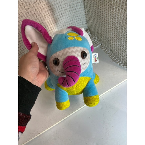 Plant Therapy Other - [Aromatherapy] Unisex KidSafe Plant Therapy Elephant Plush 10" Blue Pink Yellow